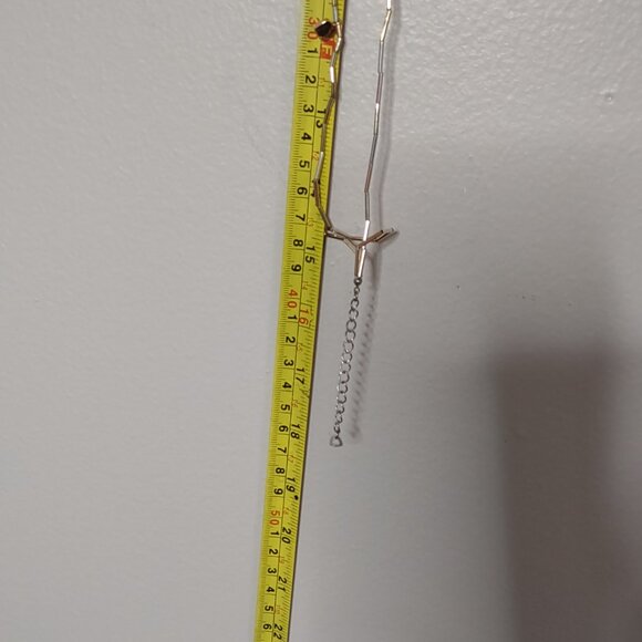 Multitone Layered Beaded Statement Necklace - Picture 6 of 6